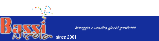 noleggio giochi Gonfiabili